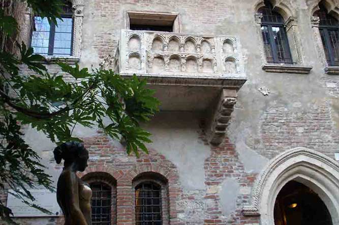 Romeo and Juliet's balcony