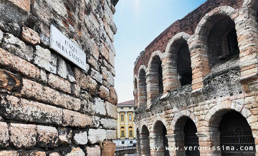 Verona: the Arena at the Gladiators' time