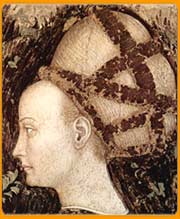 pisanello fresco in st. anastasia: st. george and the princess