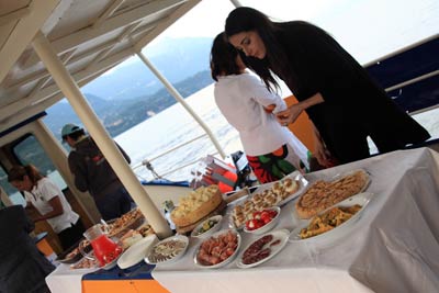 navigazione garda catering