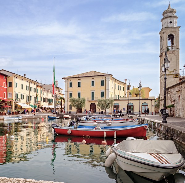 The small port of Lazise