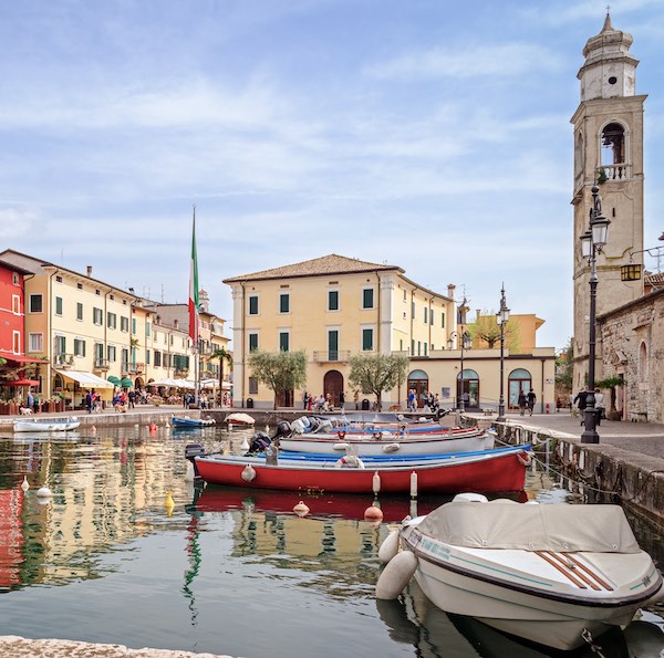 Il porticciolo di Lazise