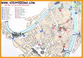 tourist map of verona