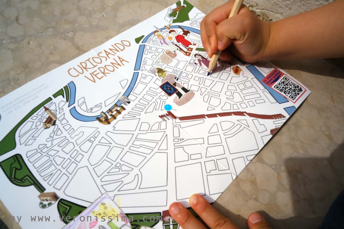 mappa di verona per bambini