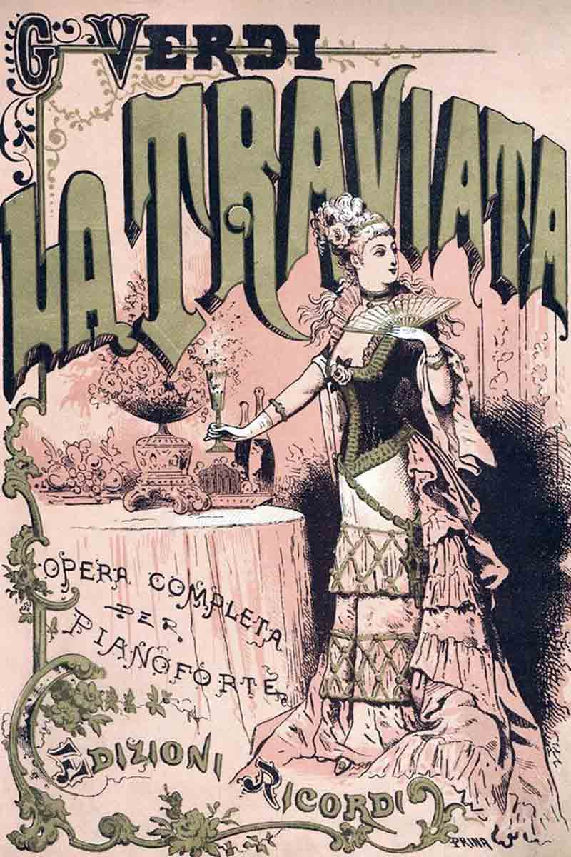 Poster of la Traviata