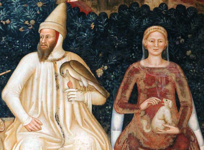 Beatrice della Scala and Bernabò Visconti