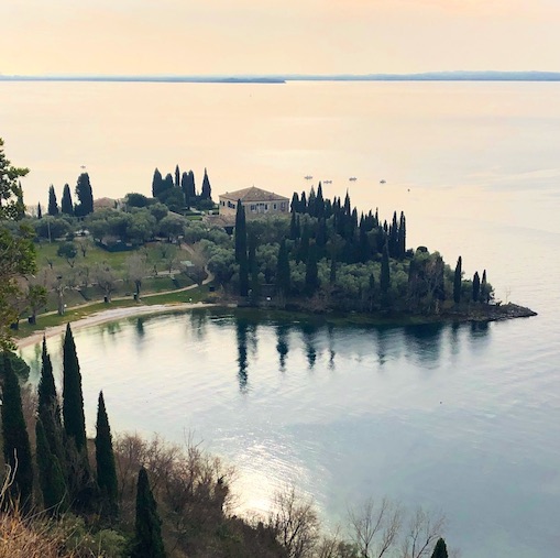 Punta San Vigilio vista dall'alto