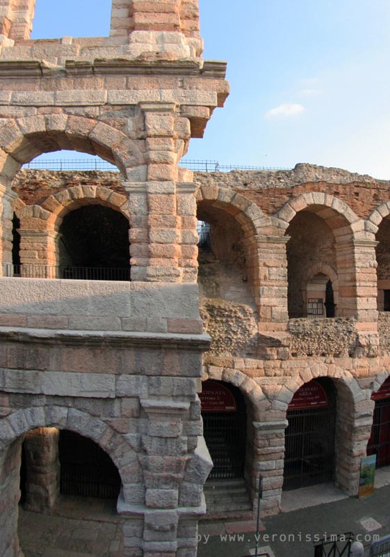 the stone of the Arena in Verona