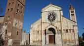 La facciata della chiesa di San Zeno