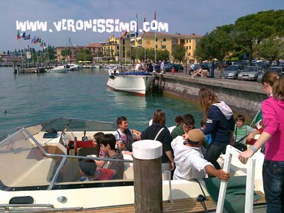 navigazione sul lago di garda