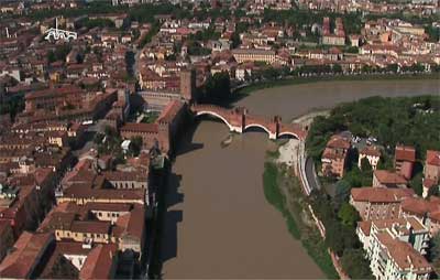 visita di verona in aereo