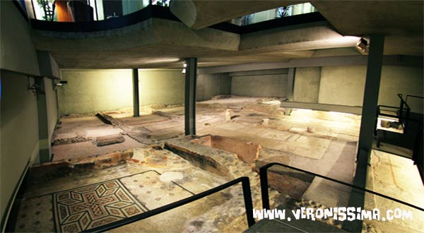 resti di domus romana a Verona
