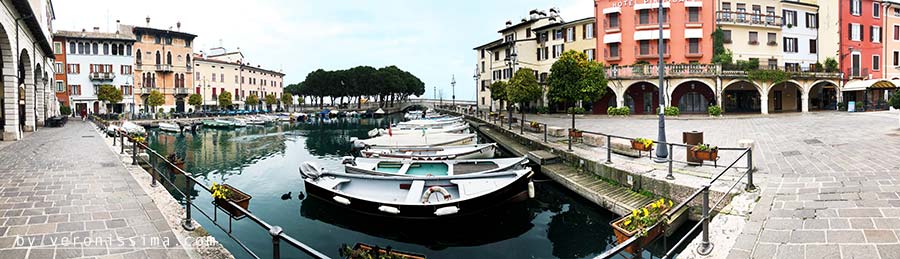 Particolare di un tappeto musivo della villa romana di Desenzano