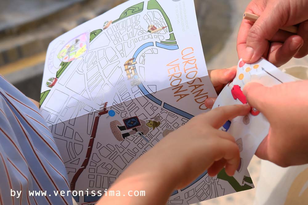 mappa di Verona per bambini