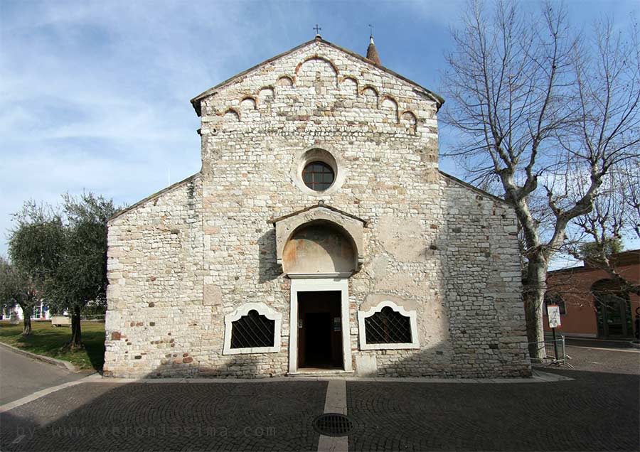 facciata romanica della pieve di San Severo a Bardolino