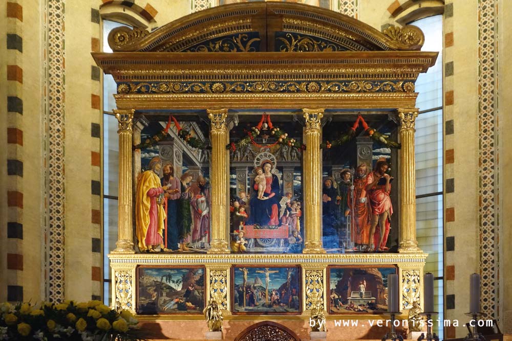 pala di Mantegna per San Zeno