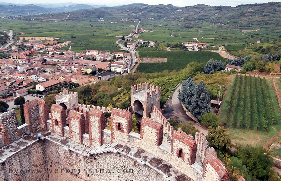 Peschiera del Garda vista dall'alto